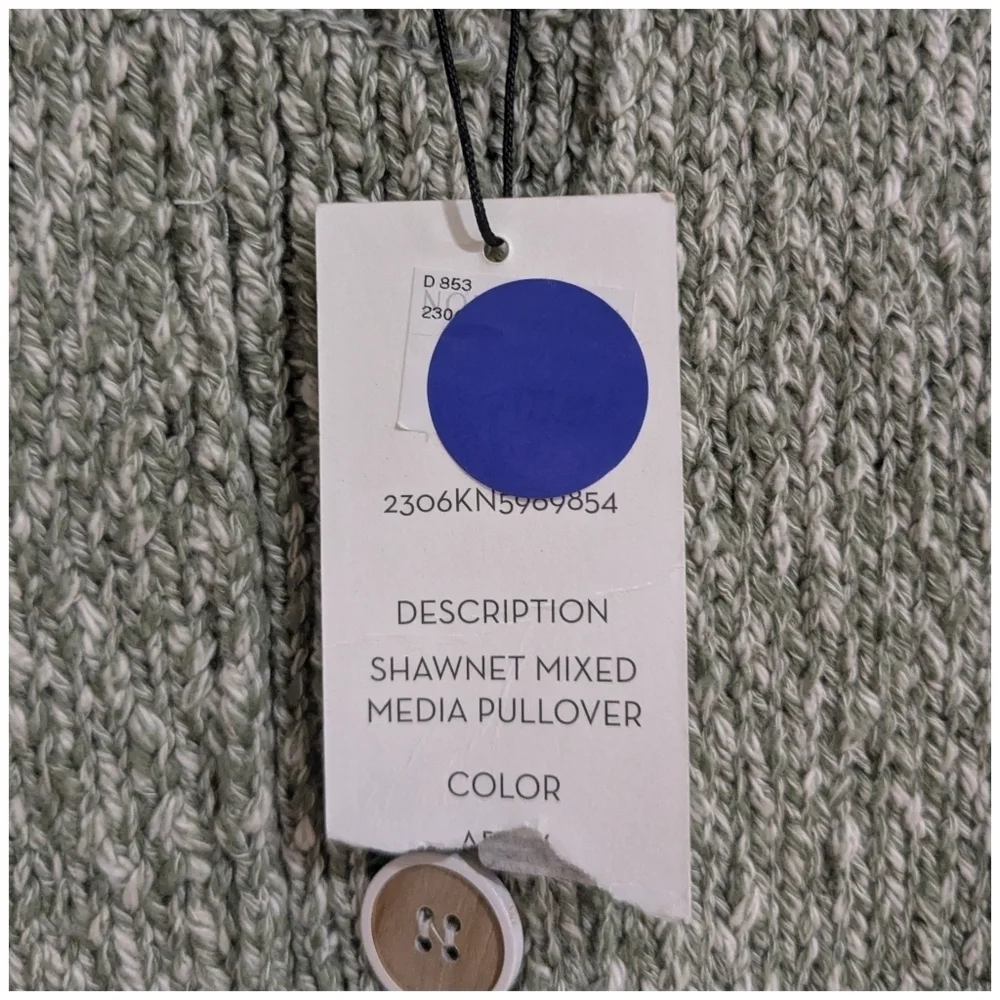 Veronica Beard Shawnet Mixed Media Pullover